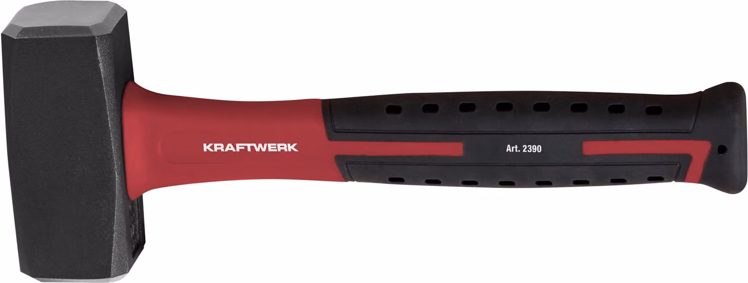 Martello Kraftwerk 1000 g, manico in fibra di vetro