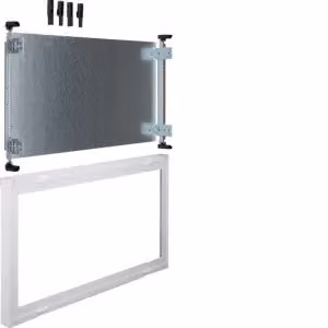 Modulo, universN, 450 x 750 mm, con piastra di montaggio regolabile e vetro di ispezione