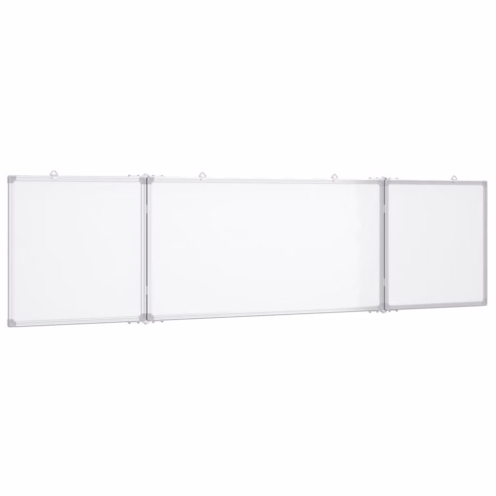 Lavagna Magnetica Pieghevole 160x40x1,7 cm in Alluminio