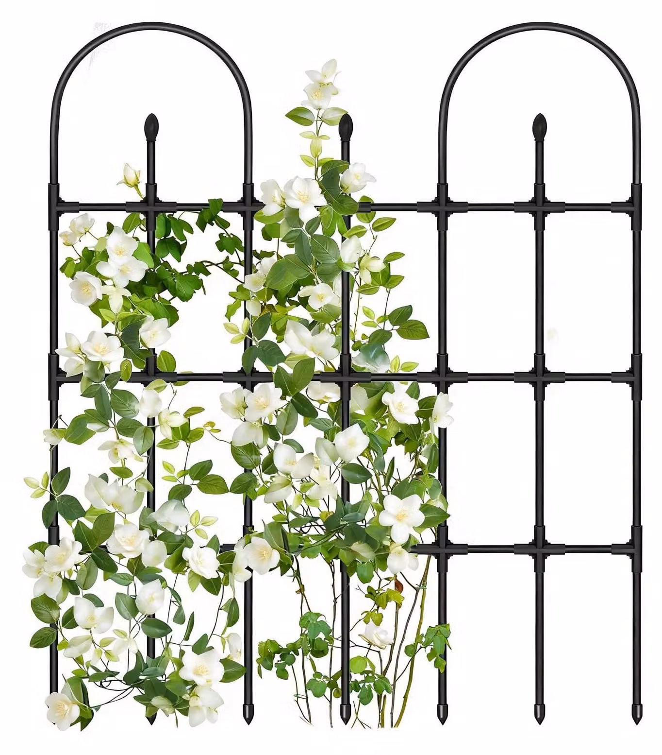 Struttura in metallo per arrampicata, ideale per il giardino, con supporto robusto e affidabile