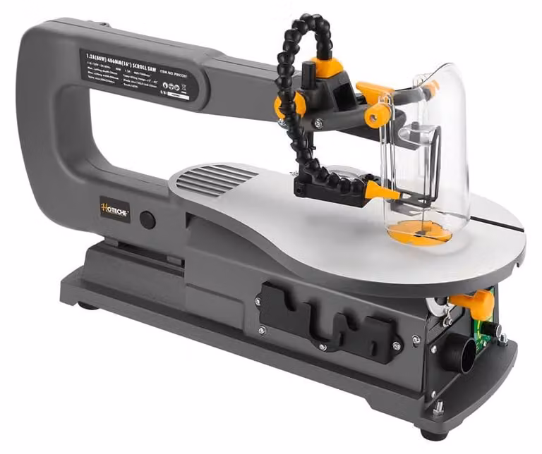 Sega circolare elettrica - Potenza: 80 W - Larghezza di taglio: 406 mm - Adatta per legno e plastica