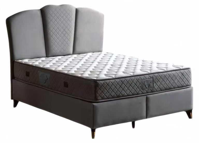 Bett Polsterbett Komfort-Schlafsystem Stauraumbett 180x200 cm Relaxbett