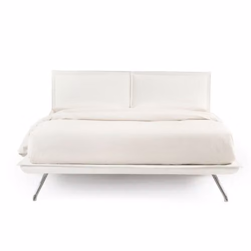Letto matrimoniale imbottito con cuscini in memory foam Kenny H10 Noctis