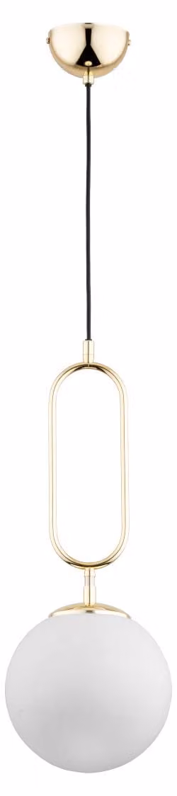 Lampada a sospensione VAVIL oro-nero-bianco 1xE27x15W metallo, dimensioni: 95x20x20 cm, IP20, Alfa