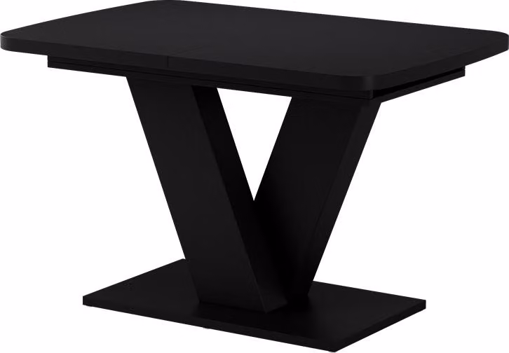 Tavolo da pranzo allungabile Vicco Fenaro Nero 120-160 x 80 cm Allungabile, Model 58000