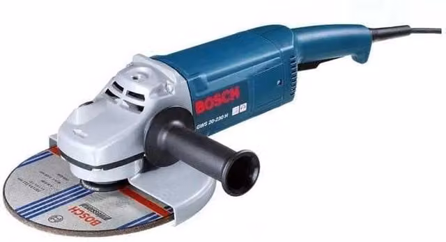 Smerigliatrice Bosch Gws 20-230 Jh blu a rete elettrica