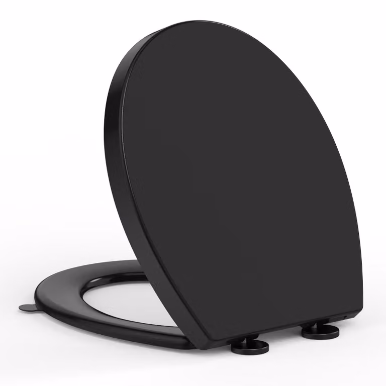 Copriwater ammortizzato, 44,6 x 37,2 cm, resistente ai raggi UV, facile da installare, per il water