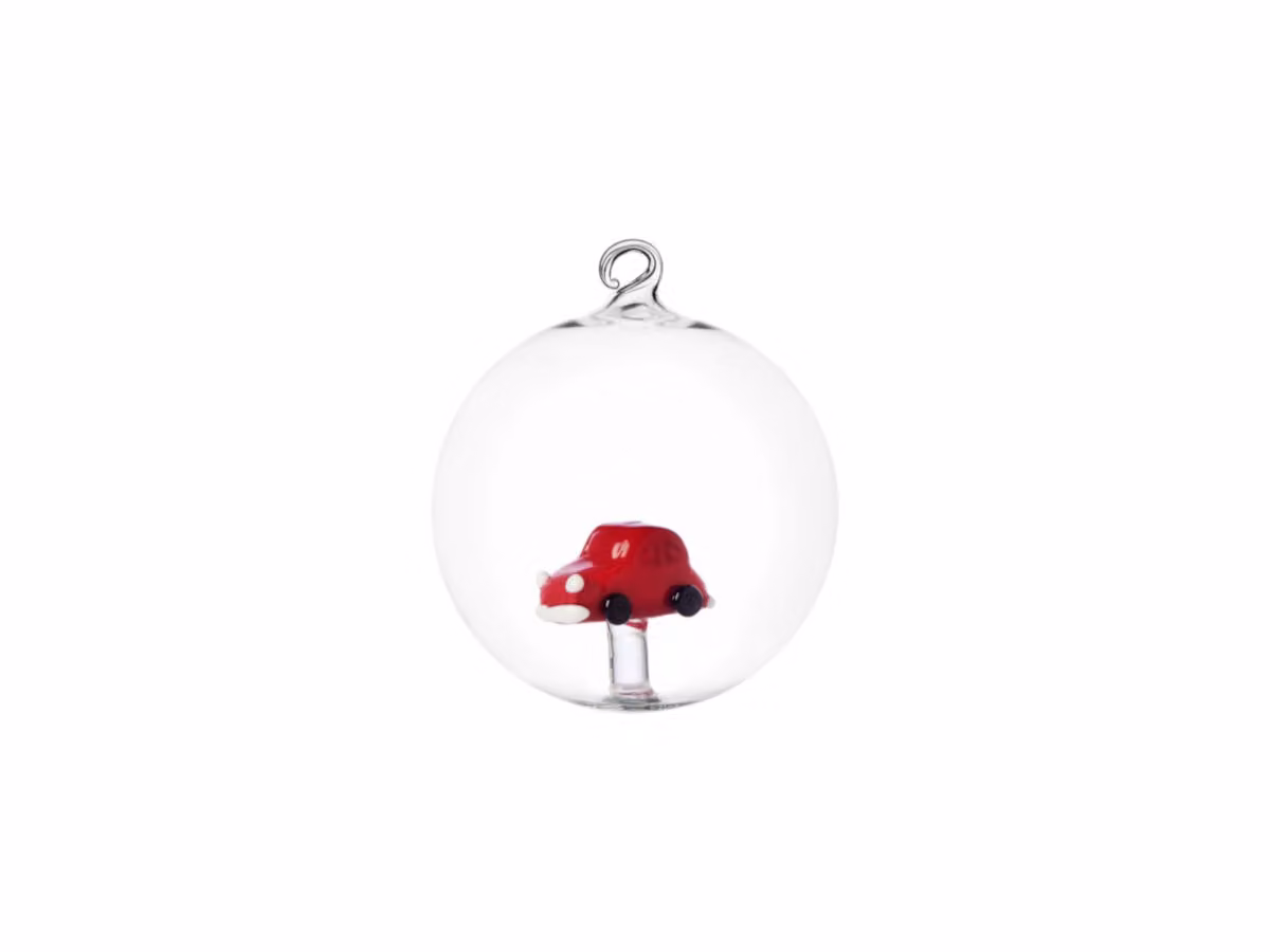 Sweet&Candy Pallina di Natale - Auto Rossa