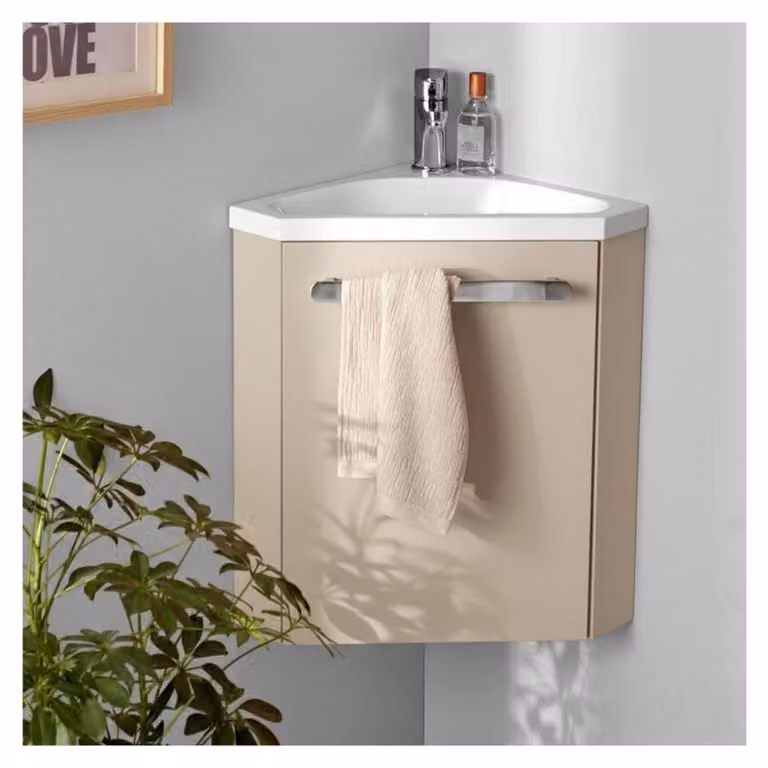 Set lavabo angolare SKINO + rubinetto