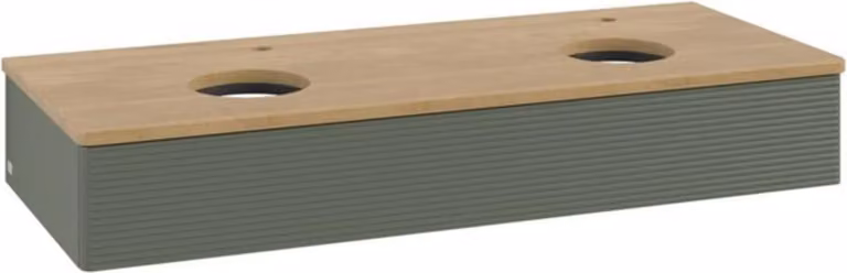 Mobiletto V&B con struttura frontale, con illuminazione Antao 120x19x50cm, HL, WBP hon. Oa, le g. m La