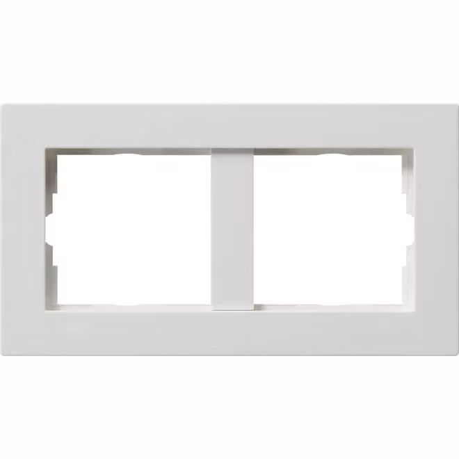 Cornice doppia bianco puro - Cornice doppia bianca 1002204