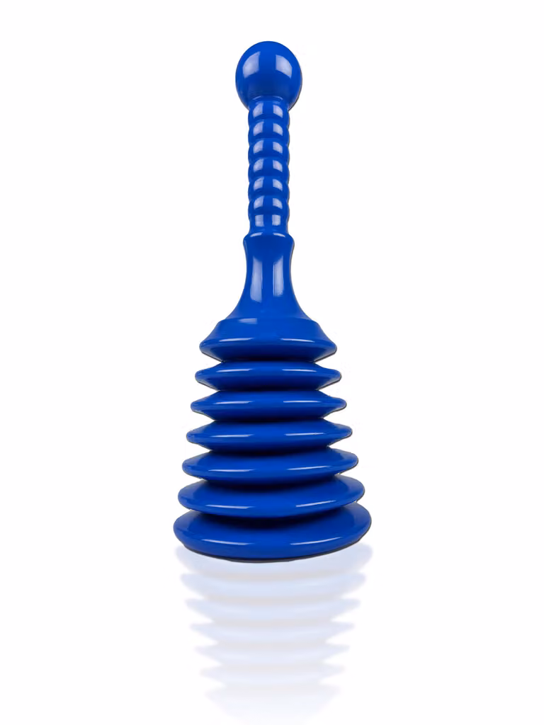 TURBO PRODUKTE: Scarico a pavimento, modello blu, diametro 12,5 cm, per lavabo, lavello o doccia