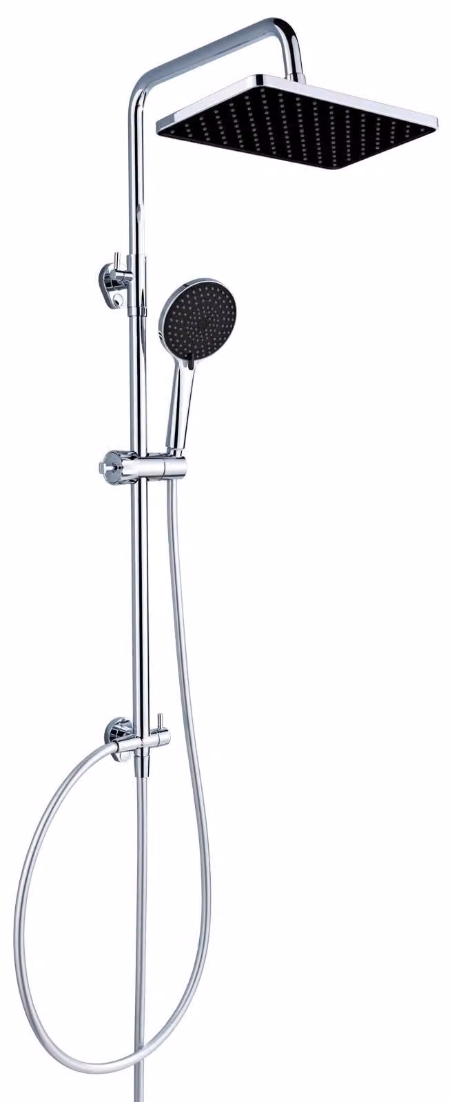 YEAUPE PRO Set doccia senza rubinetteria in acciaio cromato