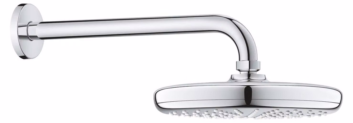 Grohe Pomme de douche Tempesta 210 286 mm, régulateur de débit GROHE EcoJoy, 26412000, 26412000