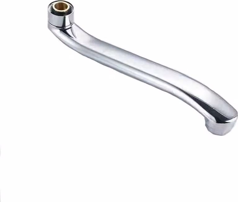 INF Tubo per rubinetto da cucina in acciaio inox 35cm - Ricambio universale