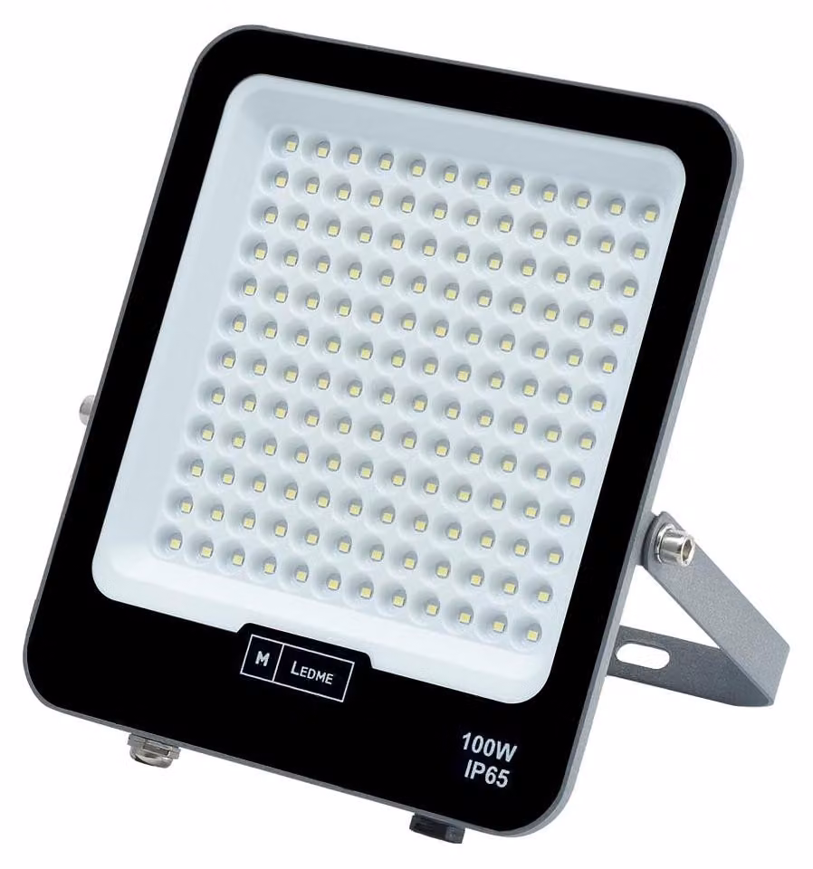 Faretto LED da 100 W, 12.000 lm, grado di protezione IP65, dimmerabile, 4000 K, alluminio, per uso esterno
