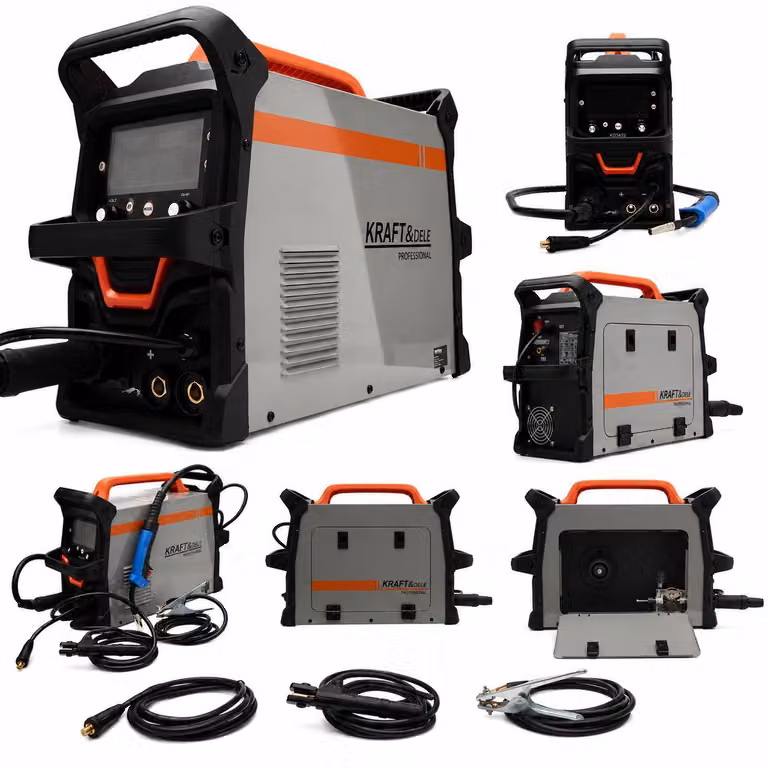 Kraft&Dele KD3422 Saldatrice inverter 255A MIG/FLUX/MMA/LIFT TIG/ALU