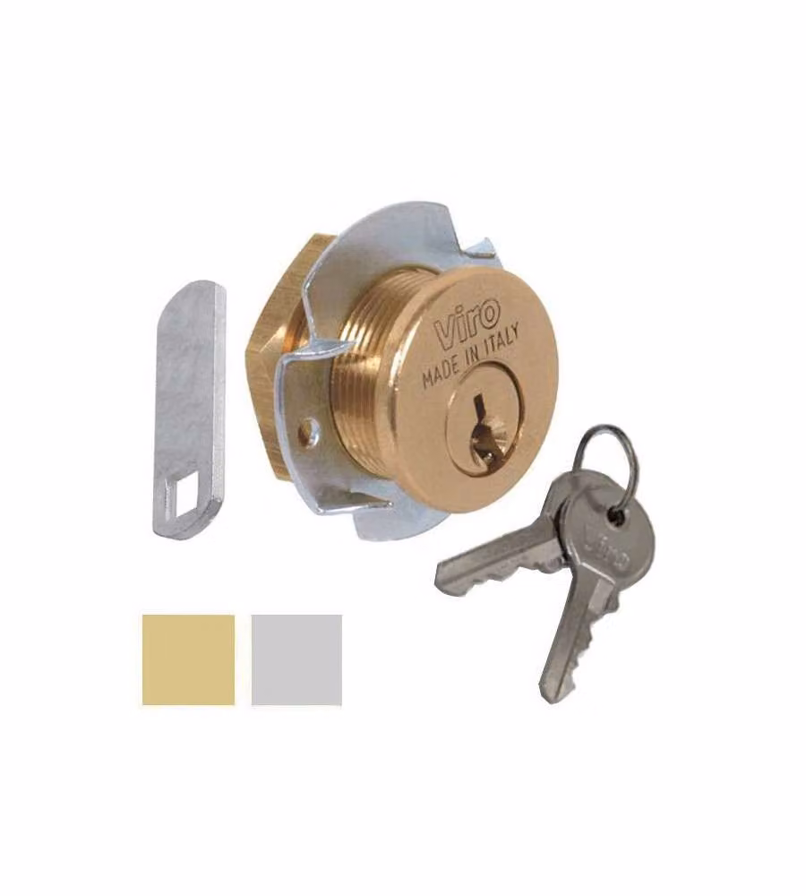 Cilindro Levetta 20 Ottone Lucido 1053 Viro
