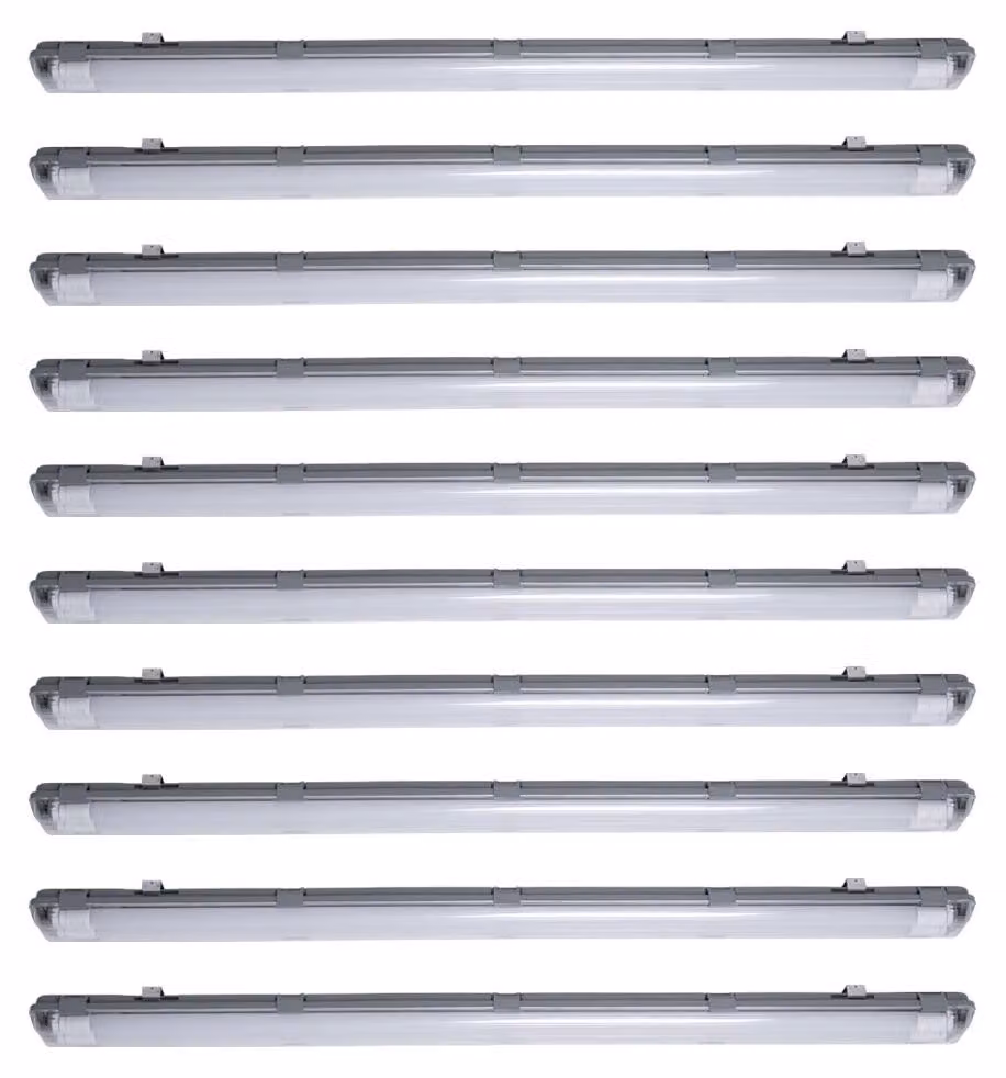 set di 10 luci di diffusione a LED, bianco neutro L 156 cm, VT-15022