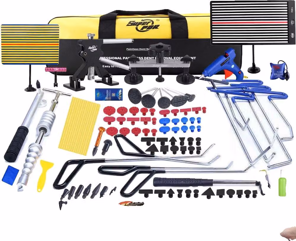 Set di attrezzi per la riparazione delle ammaccature, design ergonomico, set di attrezzi completo, MPT-QK0036EU