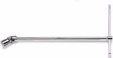 Chiave a bussola a T snodata Beta 13 mm argento