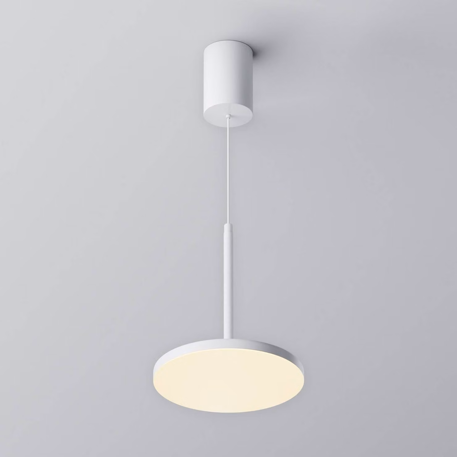 Maytoni lampada LED a sospensione Plato, bianco, Ø 18,5 cm, alluminio Plato, Bianco / Opale, Soggiorno / Sala da pranzo, Alluminio, Moderno