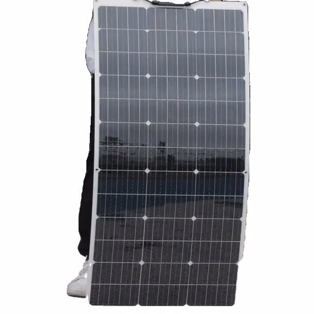 Pannello solare, design semi-flessibile, potenza in uscita 150W, bianco 21,6V 150W