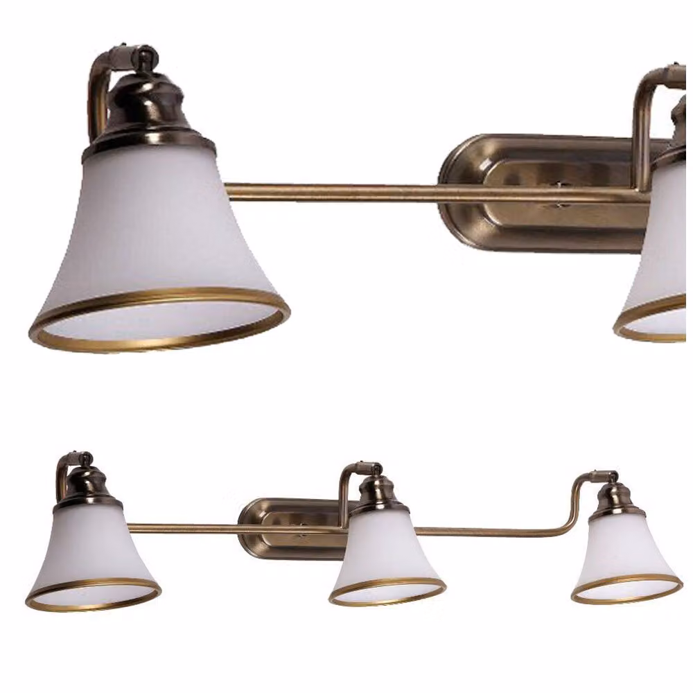 Lampada da parete retrò sopra lo specchio E14 marrone Grando 6547 Rabalux
