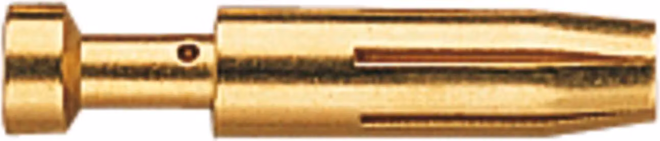 HARTING E-HMC Contatto a crimpare Presa (F) 1,5 mm² AWG16 oro, 1 pezzo Materiale lega di rame - 1 pezzo
