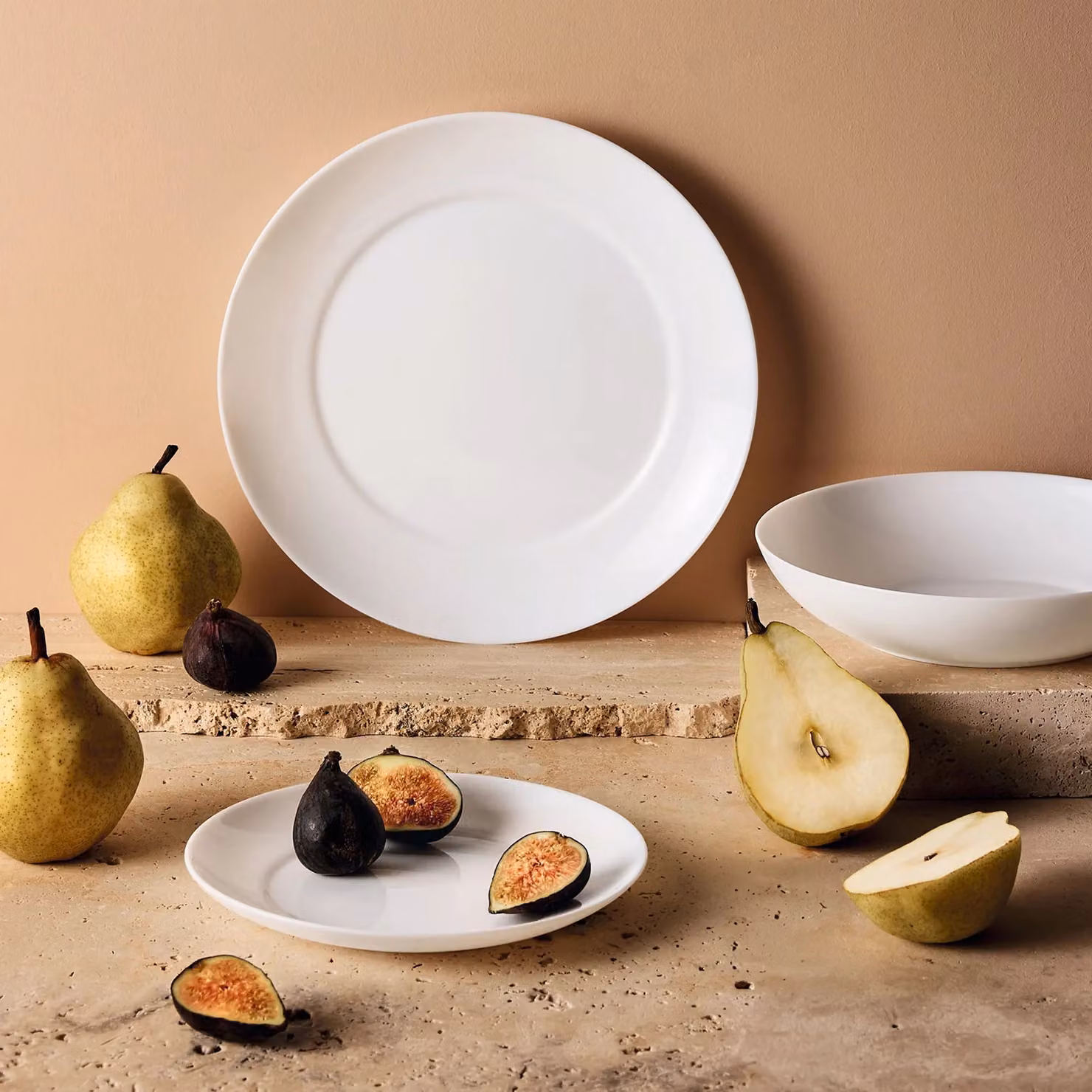 Servizio di piatti Luminarc Apy in vetro bianco, 18 pezzi – 2