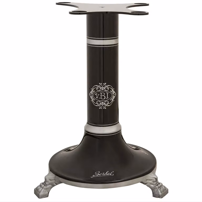 Piedistallo per B3-Tribute-B114, Nero - Decori Argento