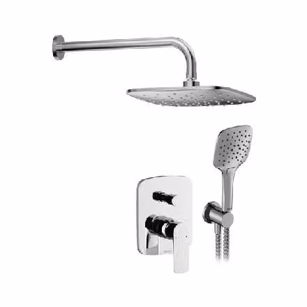 Sistema doccia con doccetta e soffione RAVAK Classic cromo X07S017