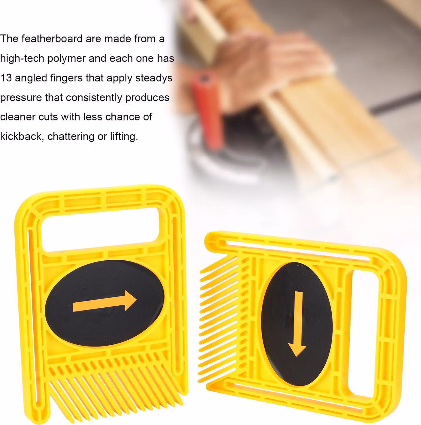 Lavorazione del legno Doppia molla Loc Board Set Misuratore per tagli obliqui Slot T Track Seghetto per legno Tavolo da lavoro Recinzione Fai da te Strumenti di sicurezza
