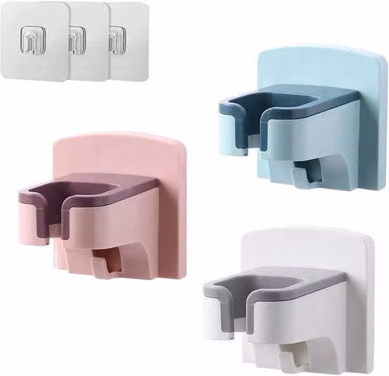 Porta-utensili in acciaio - Tende a vite - Sistema di sospensione per portaspazzole - Cucina e casa - Accessori per il bagno - Supporti per il bagno