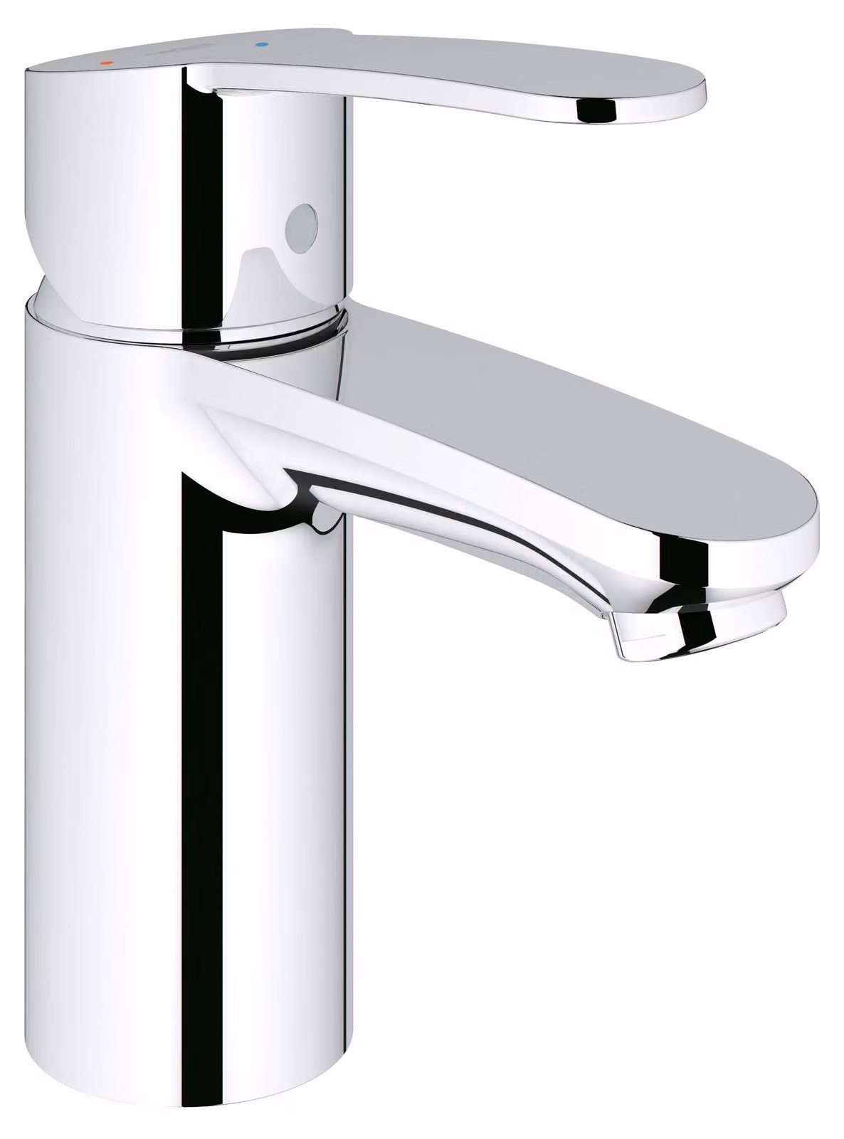 Miscelatore per lavabo, modello S, cromato, in ottone, monoblocco, codice prodotto 2337320E