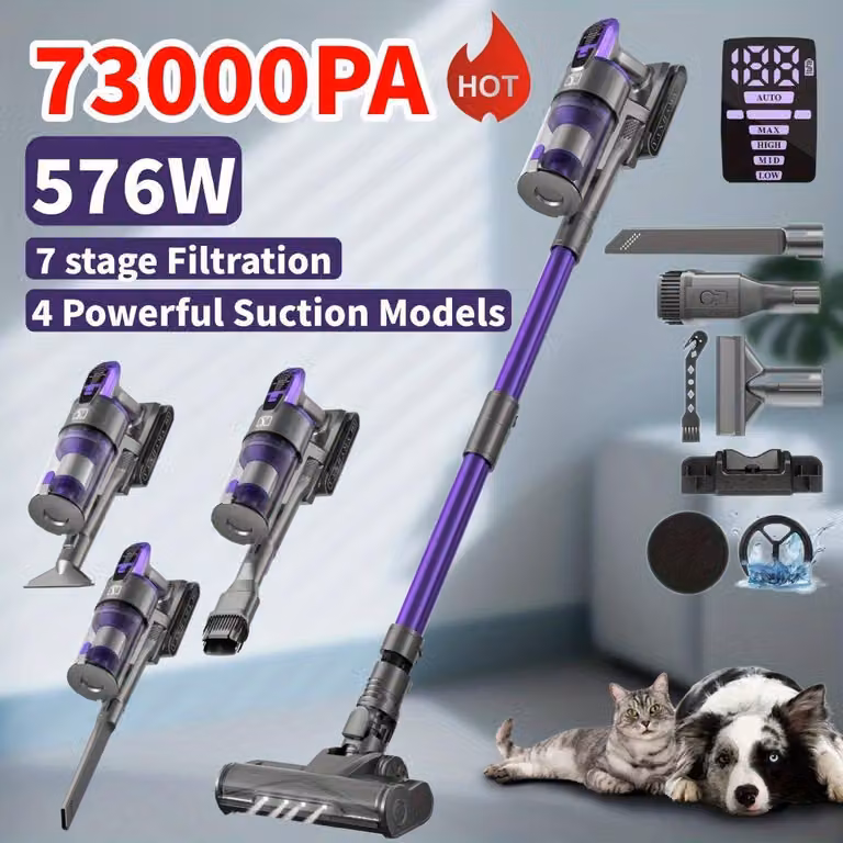 Aspirapolvere robot - Aspirapolvere senza fili - Aspirapolvere a bastone - Aspirapolvere domestico - Aspirapolvere senza filo