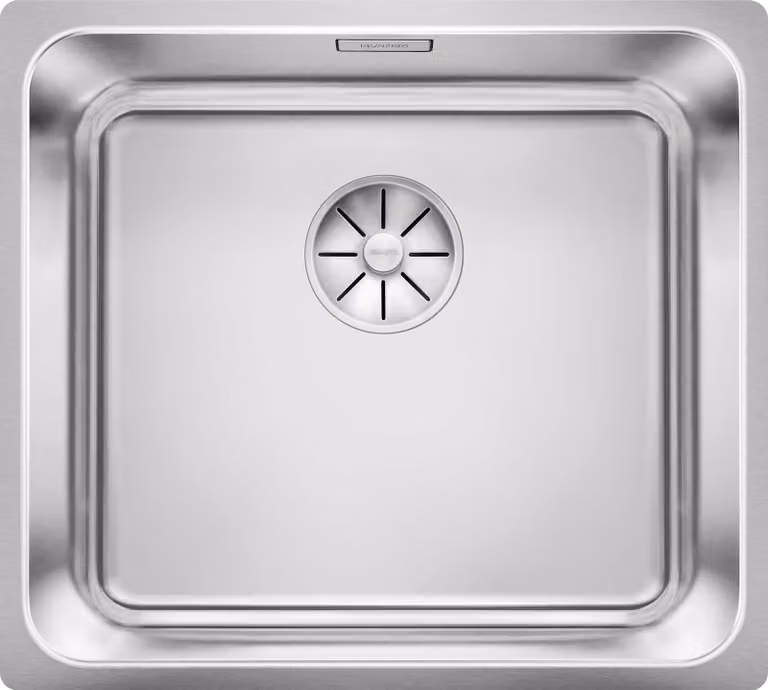 BLANCO SOLIS 450-U acciaio inox spazzolato