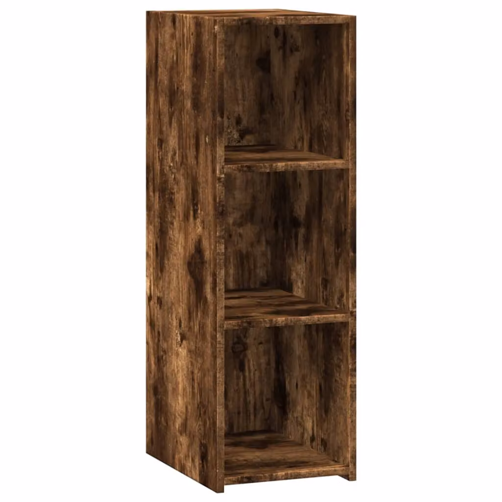 Credenza Rovere Fumo 30x41x93 cm in Legno Multistrato