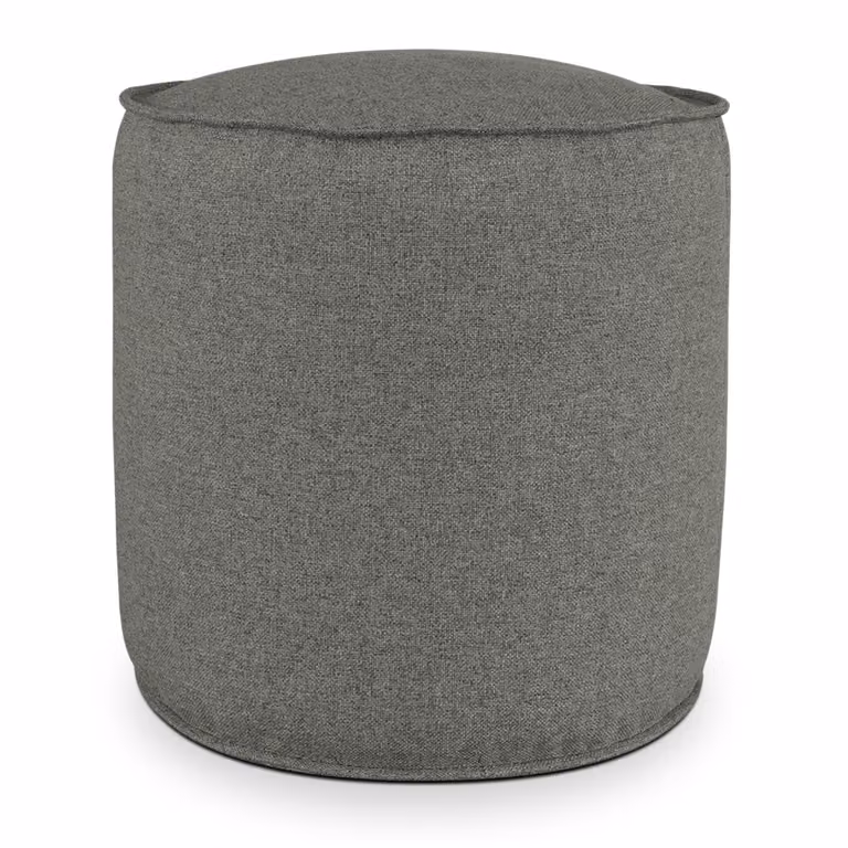 Pouf Rotondo da Interno & Esterno Piuma S Tortora