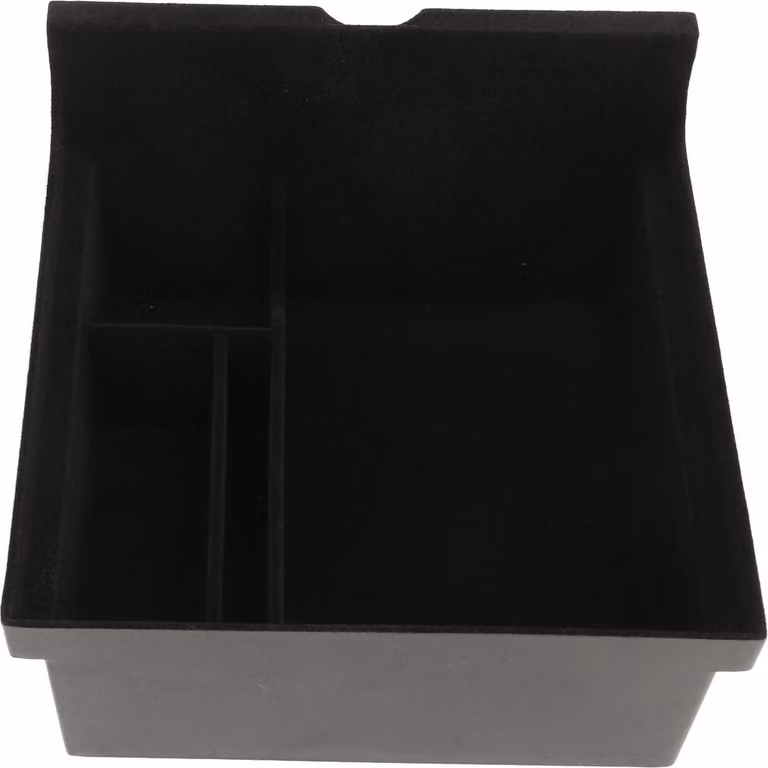 Scatola portaoggetti per console centrale, antiscivolo, elegante, versatile, organizzatore anteriore, ricambio per Tesla Model 3 Y