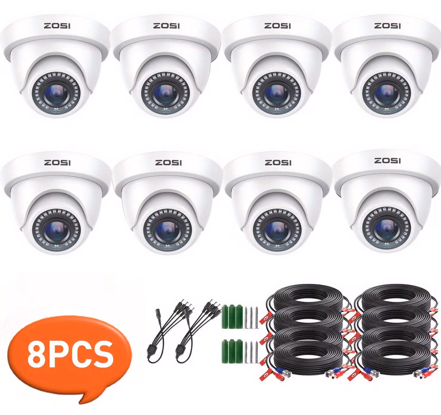 Telecamera di sicurezza per esterni - Telecamera di videosorveglianza - Telecamera per la sicurezza domestica - Telecamera per la protezione degli esterni