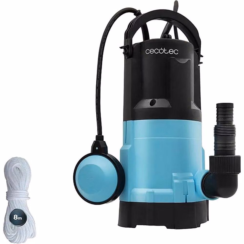 Cecotec Neptunus 750 Dark & Crystal Pompa per acqua Trasparente Trasparente Taglia unica