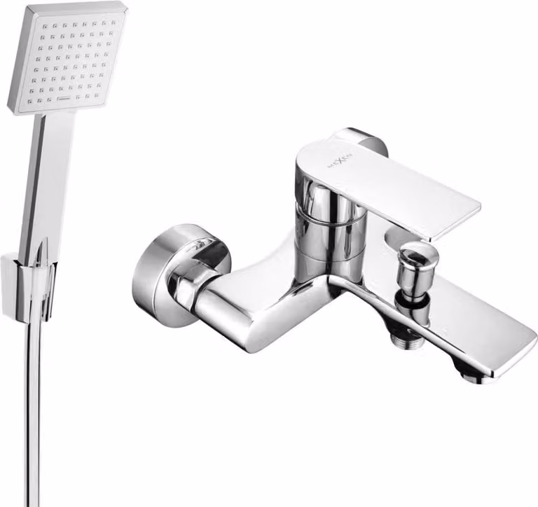 Mexen Royo R45 miscelatore da bagno con set doccia, cromato - 7223R45-00