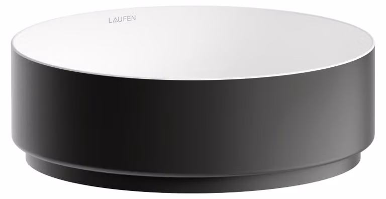 LAUFEN UNISONO Cuvette de lavabo, ronde, sans trou pour robinet, sans trop-plein, 325x325x106mm, H512UO2B991121, H512UO2B991121