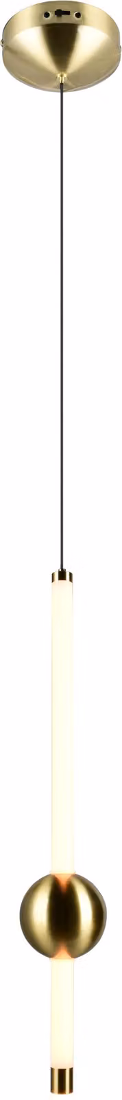 Lampade TRIO Lampada a sospensione MELITA DH 13x150 cm dorata Lampada a sospensione