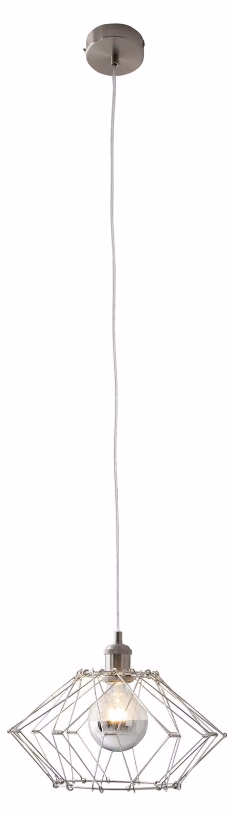 Fyn lampada a sospensione E27 Ø40cm argento