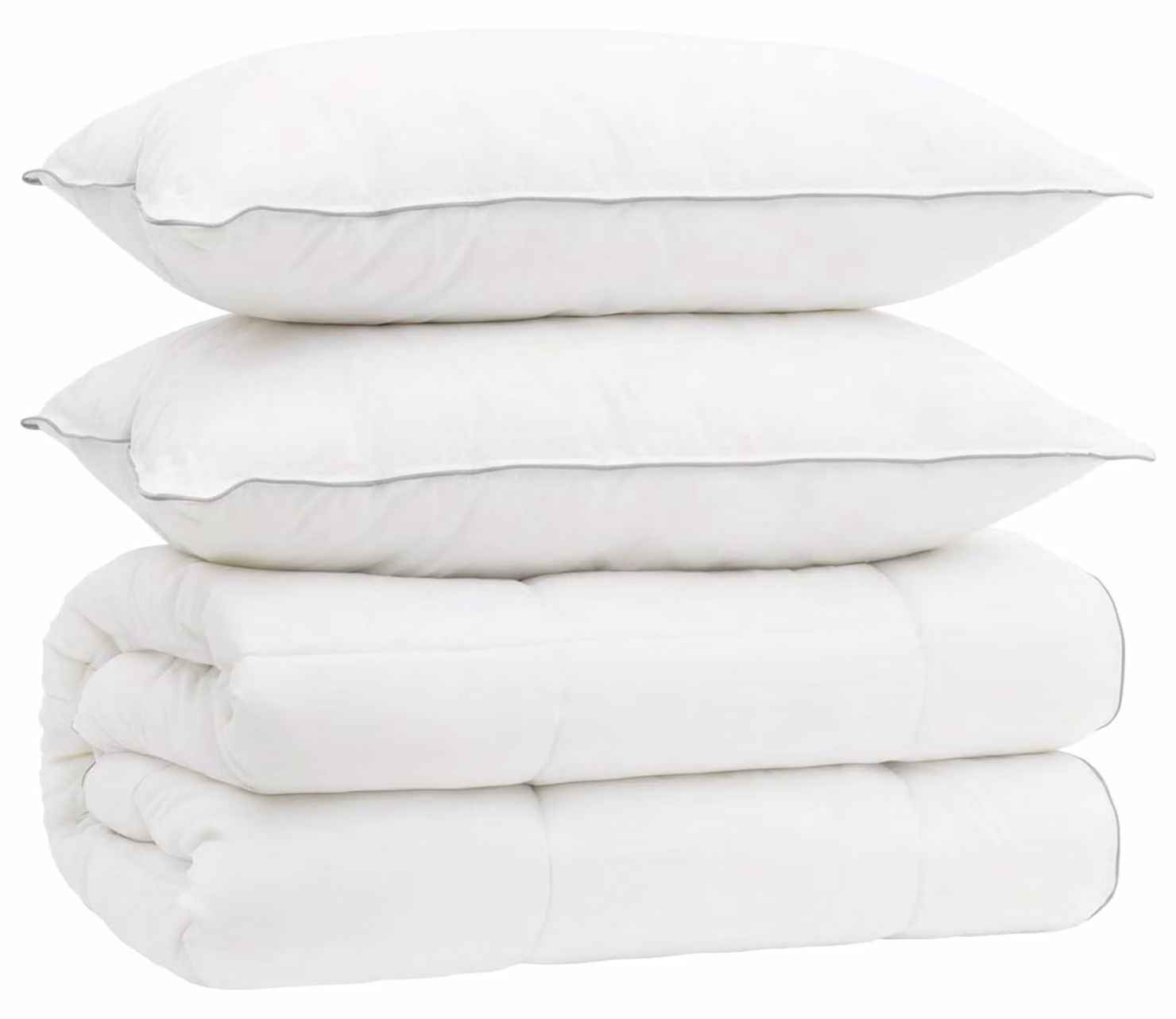 Set di lenzuola e cuscini, 3 pezzi, 140x220 cm, lana per tutte le stagioni