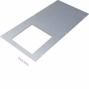 Hager BKA400800Q12, Copertura, Zinco, Acciaio, Zincato, A vite, EN50085-2-2