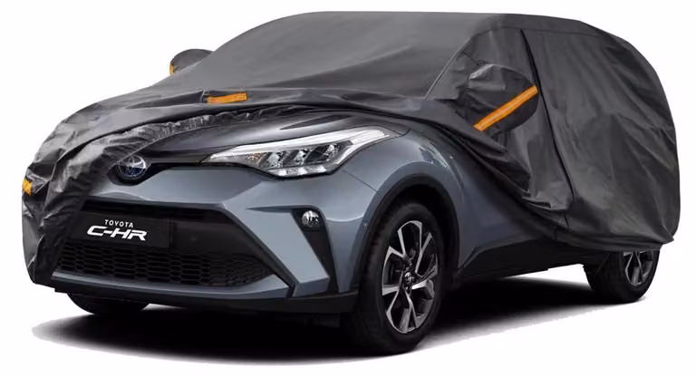 Coprisedili universale, impermeabile e traspirante, per Toyota C-HR (2016-2025), colore nero