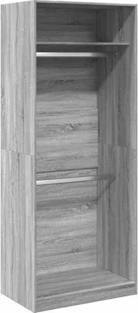 Armadio Grigio Sonoma 80x50x200 cm in Legno Multistrato CFW8616091
